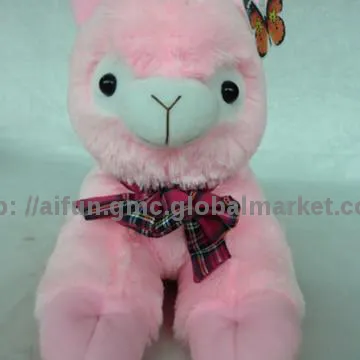 Lady Alpaca soft toy, Factory supplying with good price
