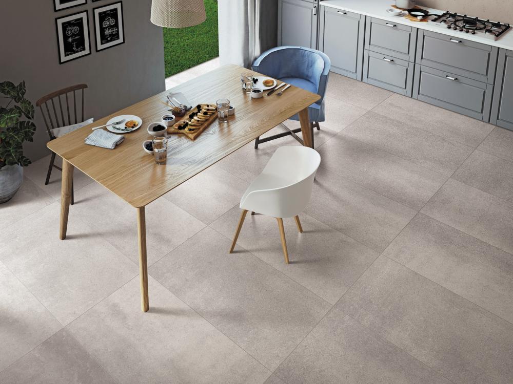 porcelain tile floor