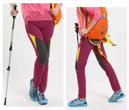 Quick Dry Outdoor Women's Hiking and Cycling Pants: Versatile Climbing and Trackwear