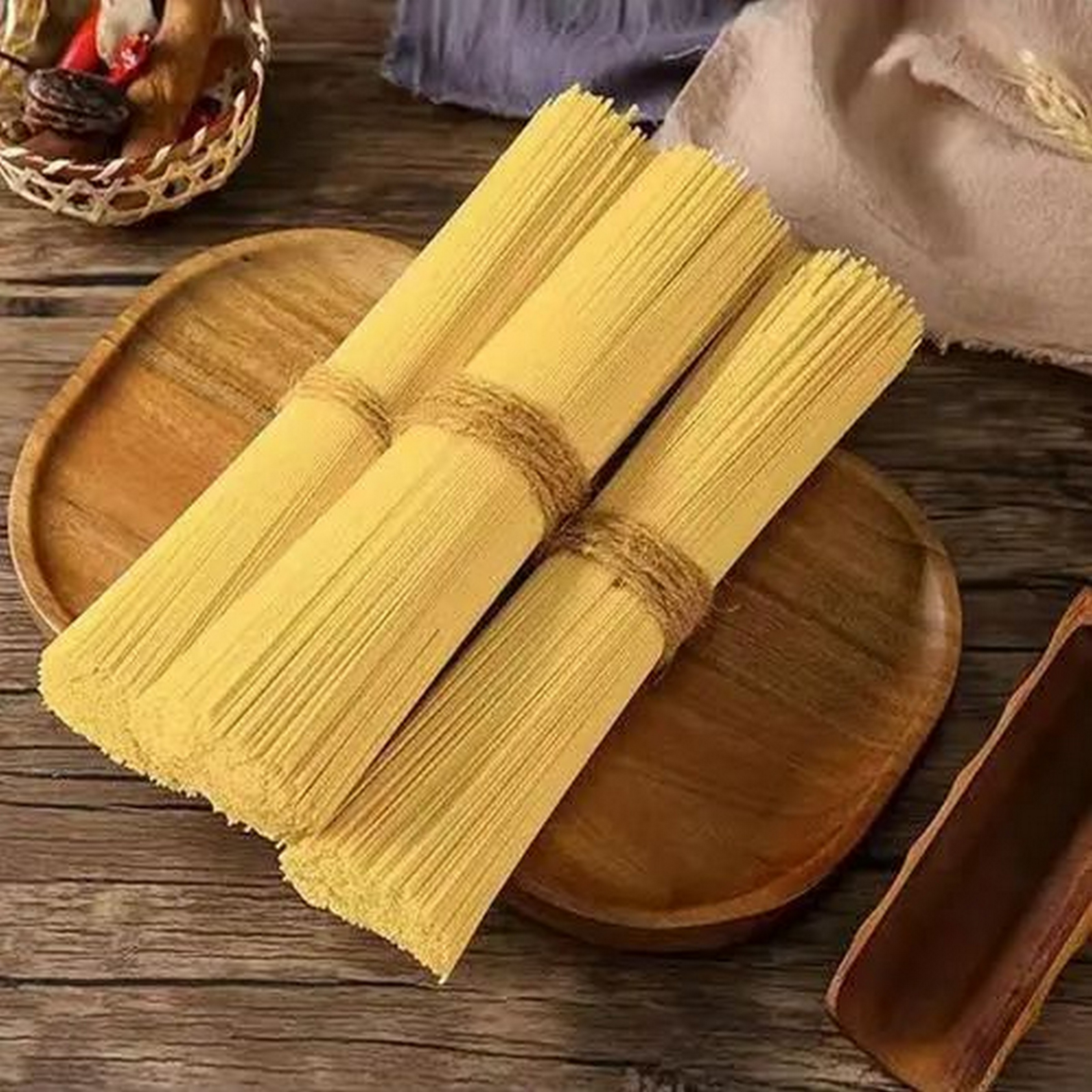 maize noodles craft