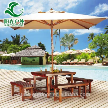 Luxury water-proof recycled wood furniture outdoor garden