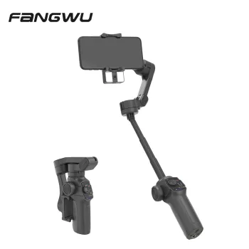 New Foldable Pocket Gimbal with AI Tracking, No App Needed - Features Replaceable Battery & Three-Axis Phone Stabilization