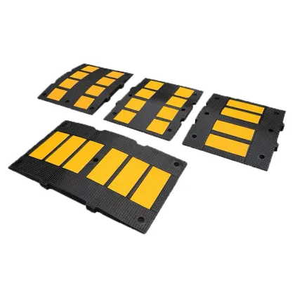 Rubber Road Hump Traffic Safety Speed Breaker
