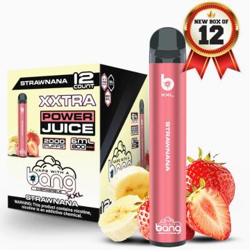 Bang en gros xxl 2000 Puffs Banana Ice Flavour