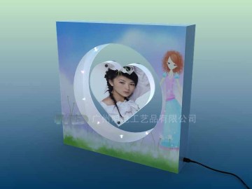 LED Magnetic levitating photo frame,acrylic photo frame,acrylic frame,picture frame