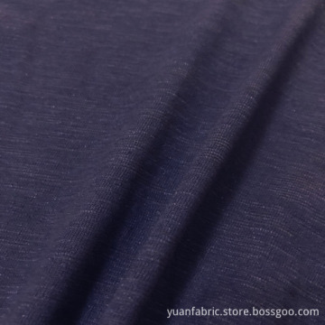Stretch Denim Plaid Cotton Slub Fabric For Shirt