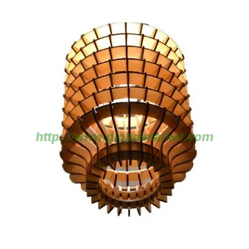 Modern Wooden Pendant Light Fixtures / pendant light