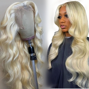 13x4 Lace Front Body Wavy 26-inch White Blonde Full Head Wig for Women: A High-Quality Cosplay and Styling Accessory