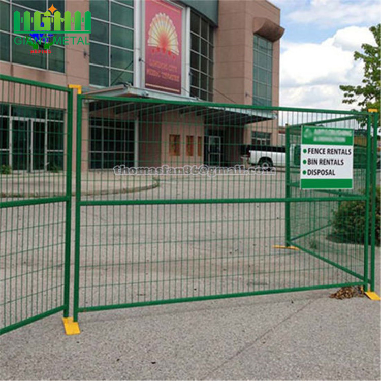 temporary welded powder coated fence
