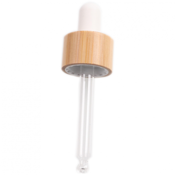 18/410 bamboo medicine dropper for essential oil bottles