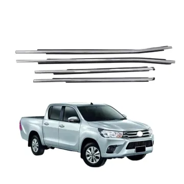 Hot Sale Chrome Window Weatherstrip Moulding for Toyota Hilux 2015-2020