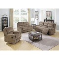 Conjunto de sofá reclinable de tela de poliéster de alta calidad