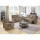 Hot selling high-grade polyester fabric reclining sofa set