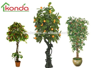 Hot selling artificial plants home/garden/park indoor&outdoor decoration artificial fruit tree,home artificial bonsai tree