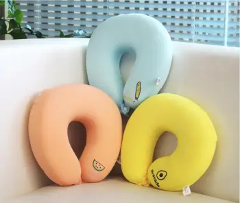 Travel Comfort Plush U-Shaped Neck Pillow