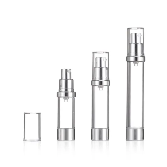 Empty Airless Plastic Lotion Bottles for Skincare