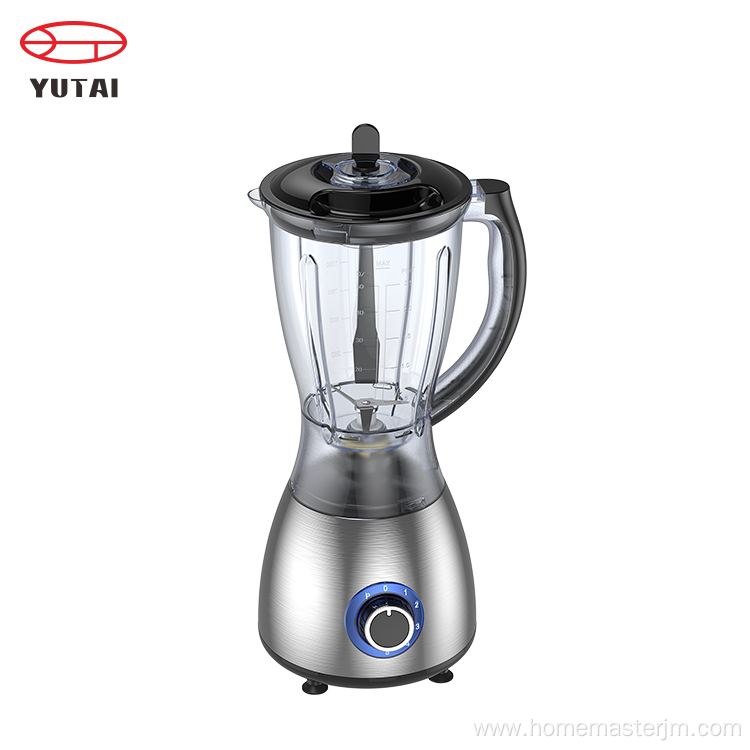 Stainless steel food smoothie mixer bottle blender