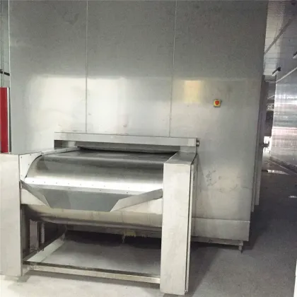 Frozen Chicken Wing IQF Tunnel Freezer