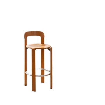 Modern Minimalist Nordic Solid Wood Bar Stools - Free Sample (2pcs)