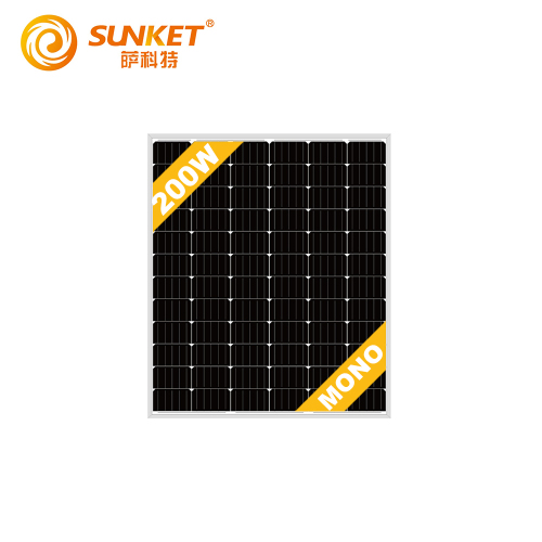 Panel słoneczny 200W 12V Mono Material Panel ogniwa