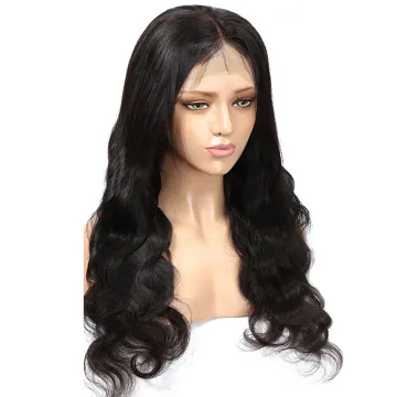Hot Selling Unprocessed Mink Brazilian Cuticle Aligned  Pre Plucked Human Hair Lace Closure Wig 4X4 Lace Closure Body Wave Wigs