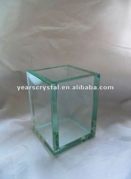 hot selling crystal jade glass jewelry box with laser engraved for souvenir and gift(R-0888