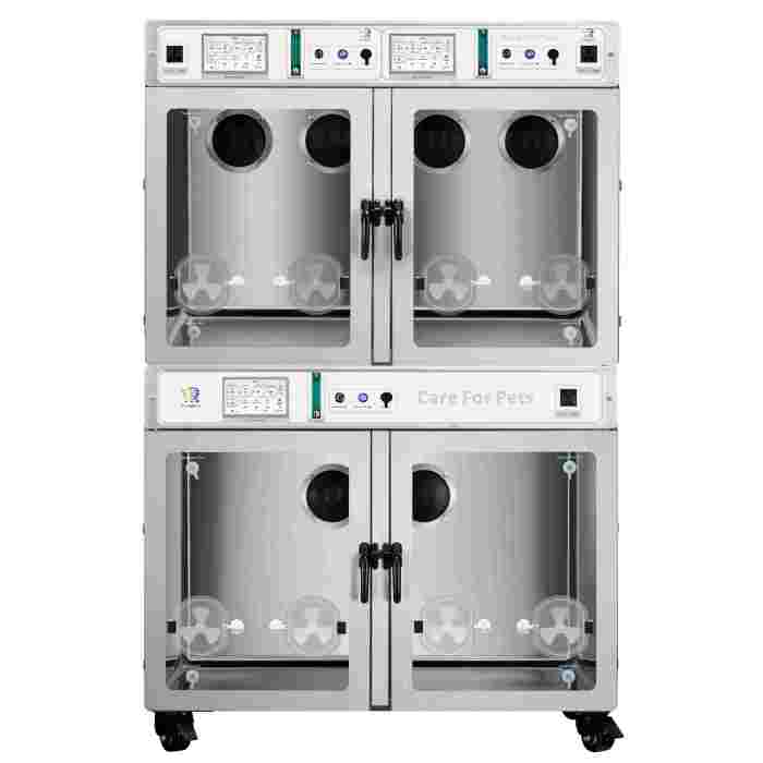 Unidad de cuidados intensivos avanzados para cachorros