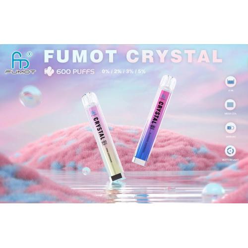 Vape jetable Fumot Crystal 600 Puffs