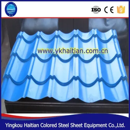 HT Colored Steel Roof Tile,Japanese Roof Tiles