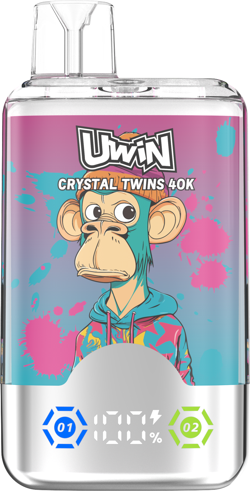 Double Flavor Uwin 40000PUFFS Disposable E-cigarette