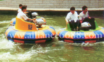 Bumper boat with motor yamaha engine