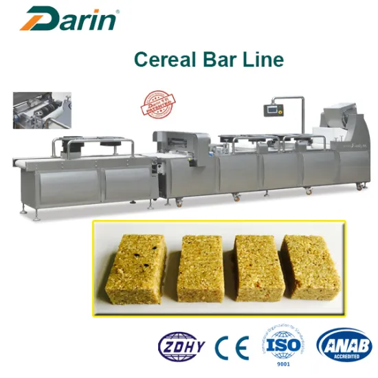 Cereal Bar Machine Equipped Cooling and Cutting System