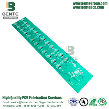 Scheda a 4 strati PCB ENIG Scheda Bare FR4 Tg135 PCB multistrato