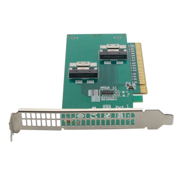 PCI Express Riser Card 16x Slot Adapter for PC Motherboard and Server Backplane