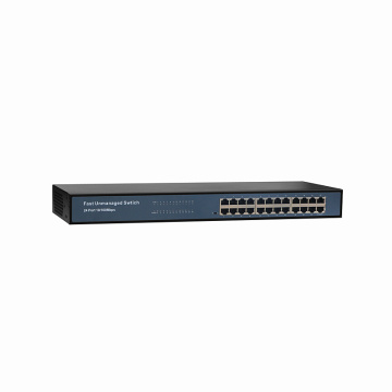24 ports Interrupteur Ethernet de réseau de vidéosurveillance intérieure 100M