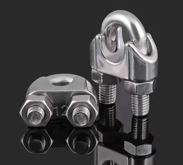 Stainless Steel Wire Rope Cable Clip Clamping Ring