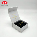Box di gioielleria a marchio magnetico a magnetico logo personalizzato