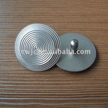 Matt stainless steel tactile indicator