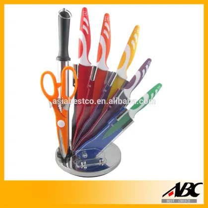 Acrylic Block Non Stick Kitchen Knives Wholesale The Kitchen Knives