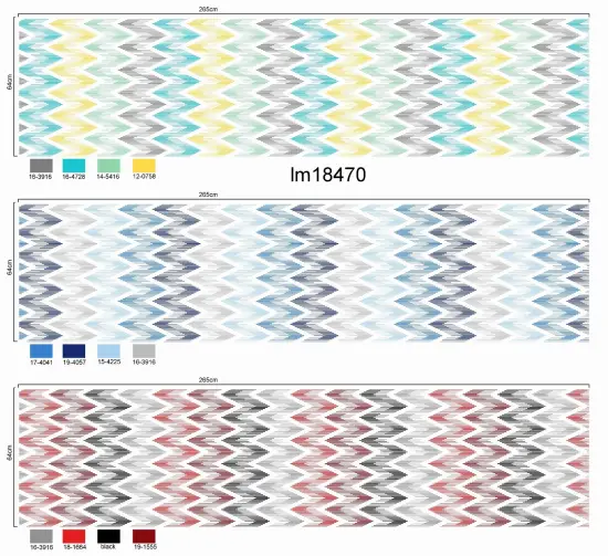 Bulk Sale Fashion Design Pigment Printed Fabric