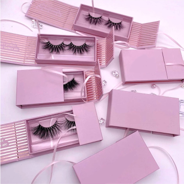 Private Label Fashionable Cheap 3 Pairs Faux Mink Eyelashes with Free Box