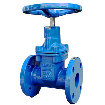 AWWA C515/509 DN600 Non Rising Stem Flanged Resilient Seated Ductile Iron Gate Valve PN10/PN16