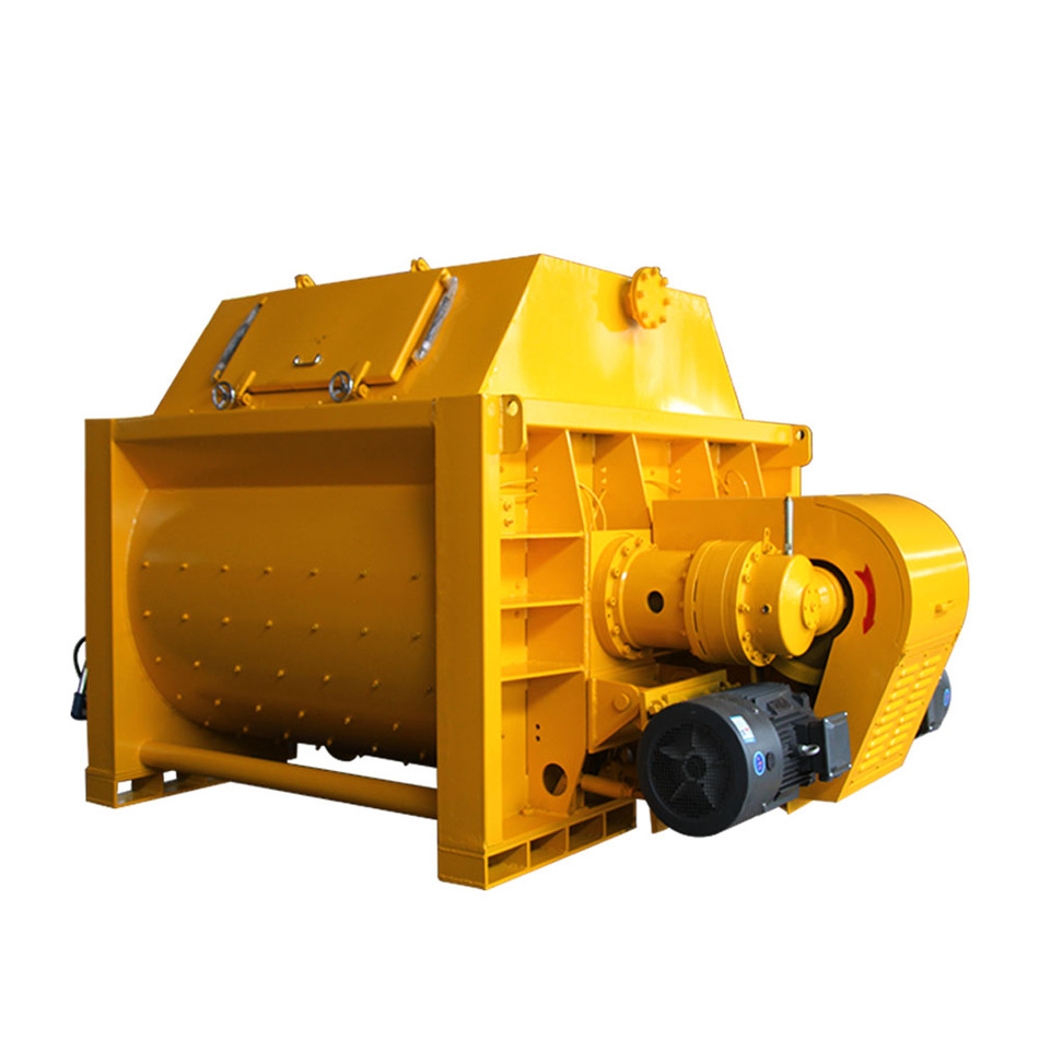 Ready mix brand JS1500 concrete compulsory mixer