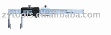 Digital caliper plate anvil type