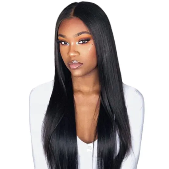 Free Sample 100% Brazilian human hair virgin cuticle aligned hair from india silky straight human hair