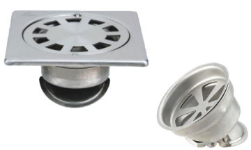 503 Full Stainless Steel Vane and Anti-Odor Floor Drain Popular in Europa