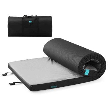 Portable Memory Foam Waterproof Camping Mattress for Travel and Cars