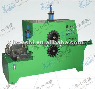 Wavy line forming machine