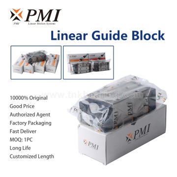 Taiwan PMI Low Price MSR25, MSR25S, MSR25LS Linear Rails and Carriage Guide Blocks for CNC Machine Parts