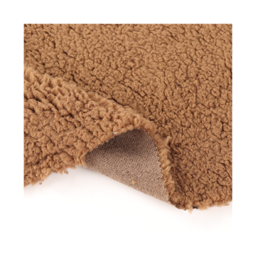Warm Cationic Coarse Needle Woolen Bonded Imitation Lambswool Patterned Winter Jackets for Men